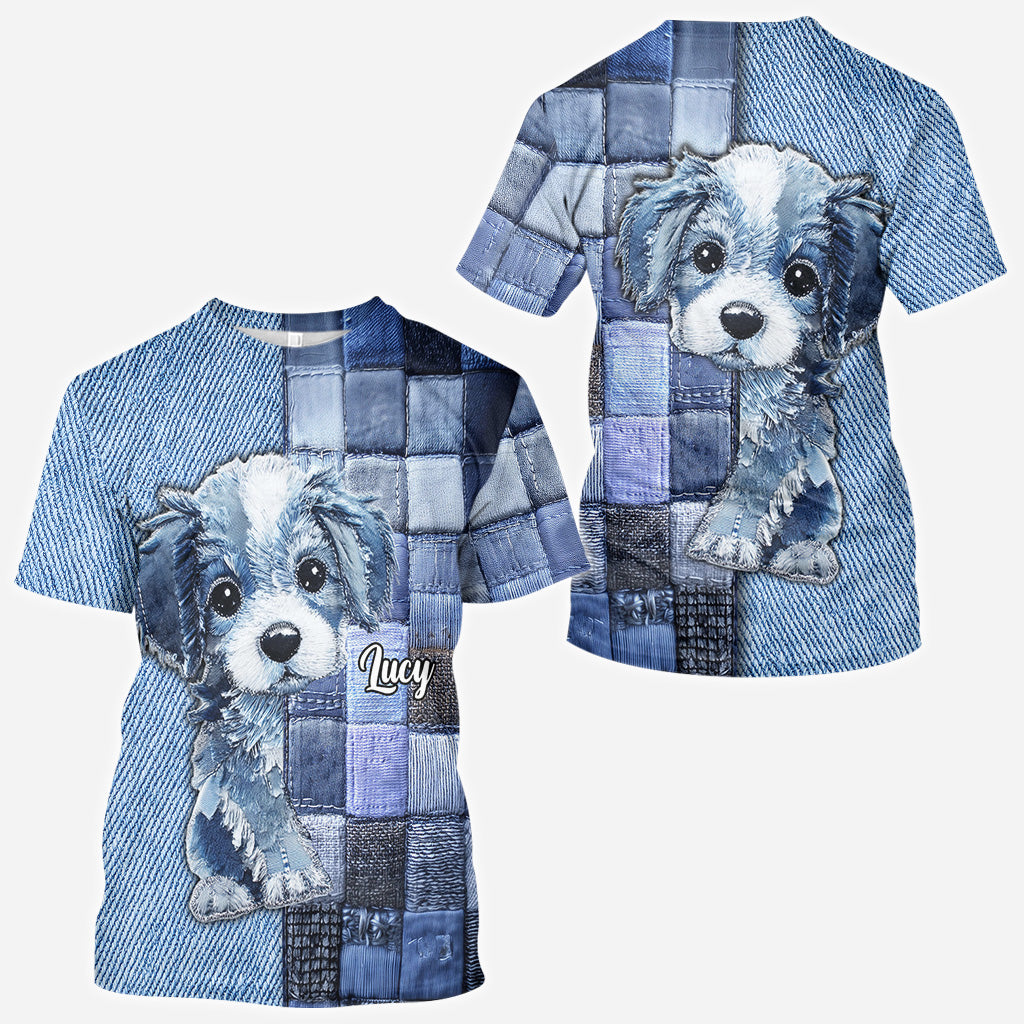 Love Golden Retriever - Personalized Dog All Over Shirt