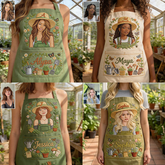 Love Gardening - Personalized Gardening Apron