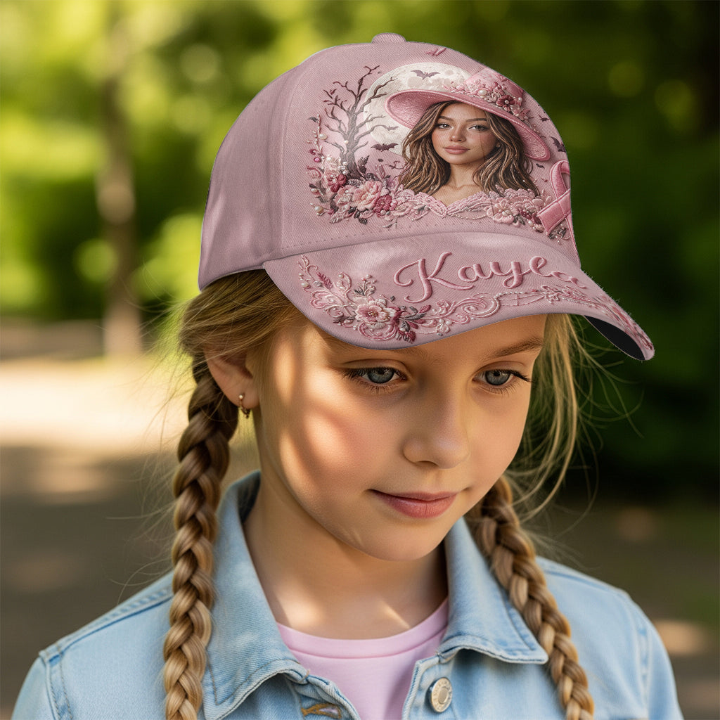 Pink Witch - Personalized Breast Cancer Awareness Classic Cap