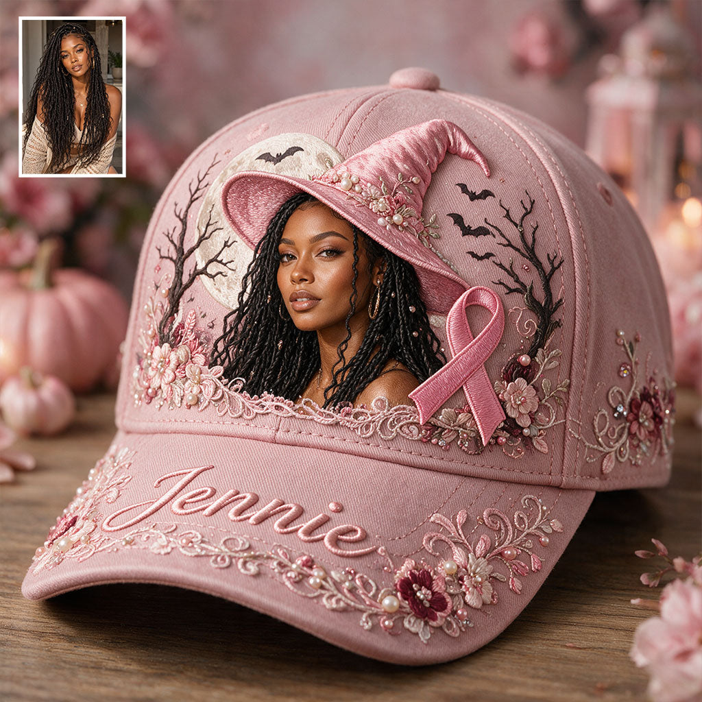 Pink Witch - Personalized Breast Cancer Awareness Classic Cap