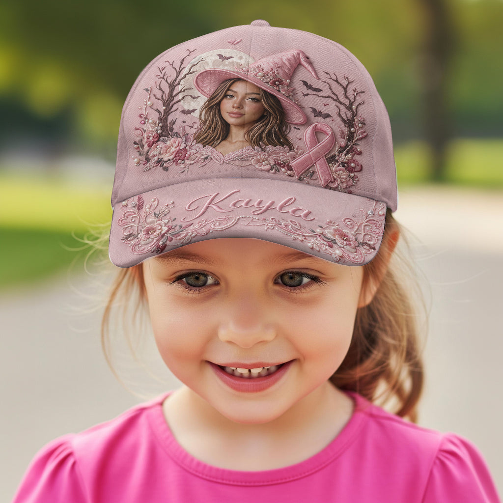 Pink Witch - Personalized Breast Cancer Awareness Classic Cap