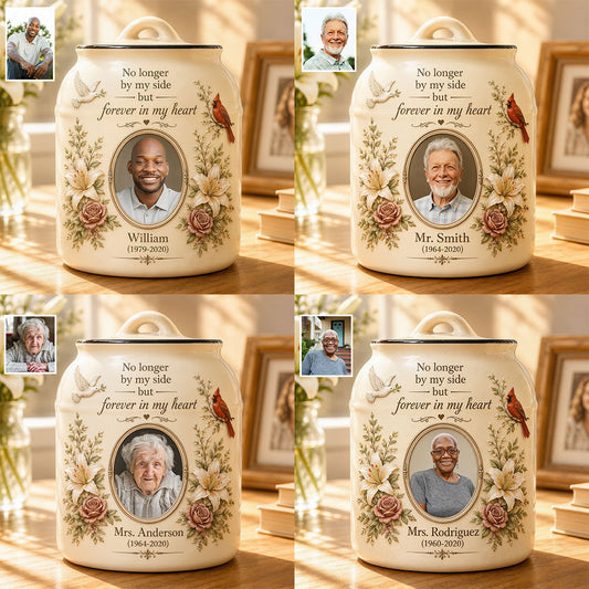 Memorial Gift, Gift for Lost of Loved Ones - Personalized Memorial Keepsake Jar