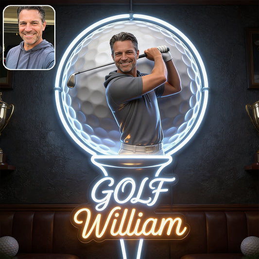 Par Excellence - Personalized Golf LED Light Acrylic Sign
