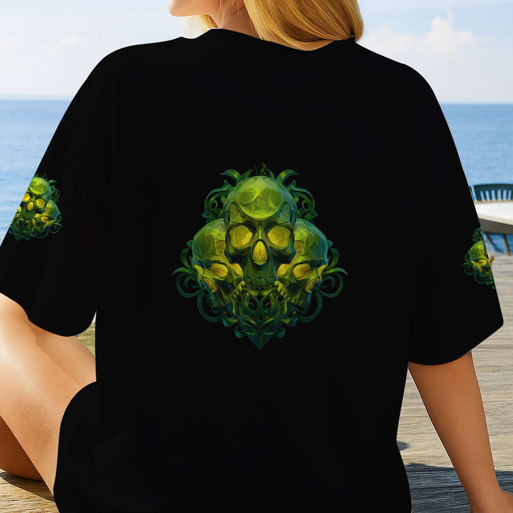 My Demon Out To Play - Personalized Skull All Over Shirt