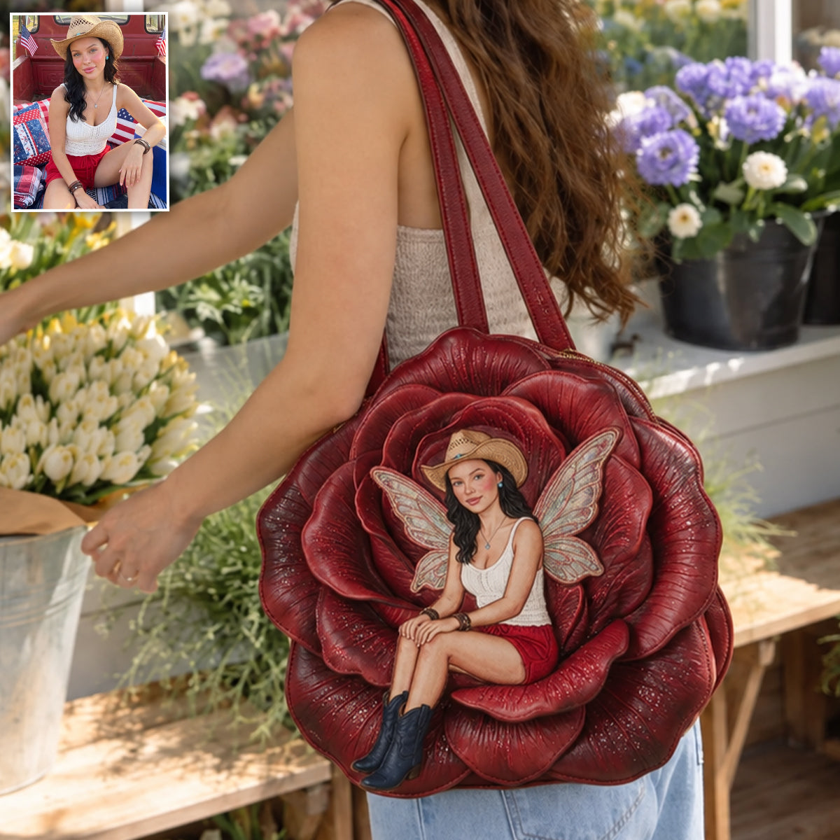 Be Yourself - Personalized Self Love Custom Shape Tote Bag