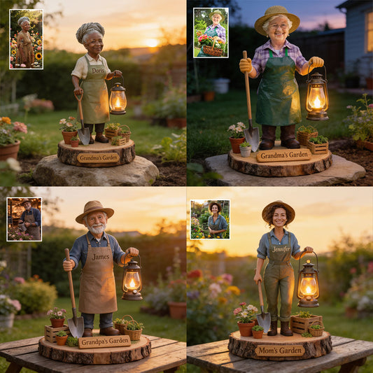 Secret Garden - Personalized Gardening Solar Acrylic Light