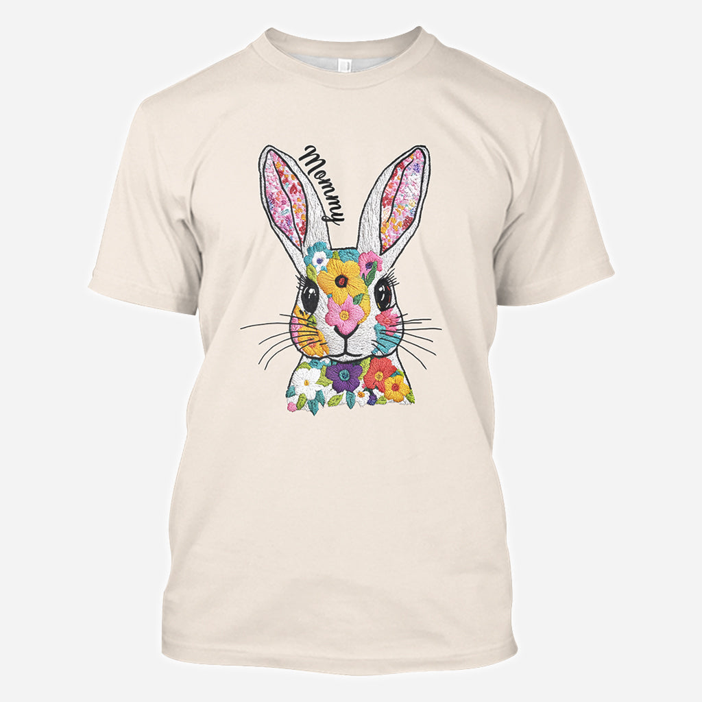 Mama's Bunny Gift For Mom, Grandma,... - Personalized Mother All Over Shirt