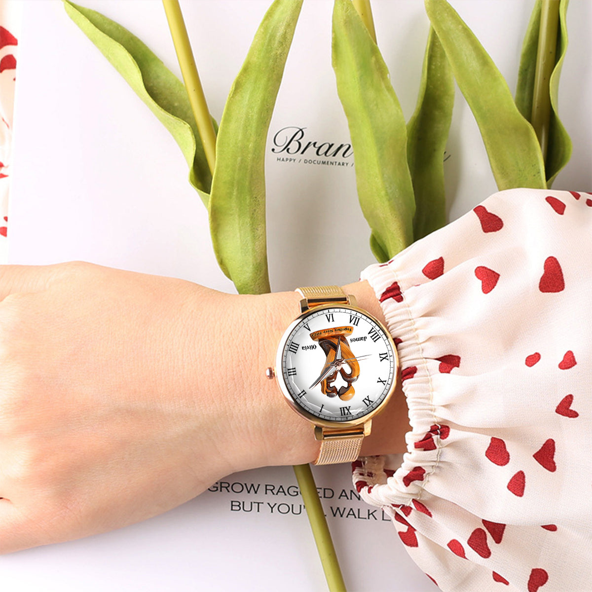 You And Me We Got This - Personalized Couple Women Hand Watch