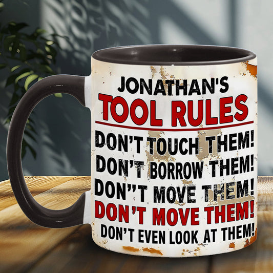 My Tool Rules - Personalized Garage Accent Mug