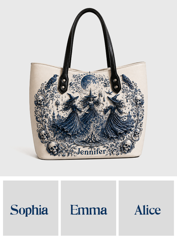 Midnight Coven - Personalized Witch Leather Bag