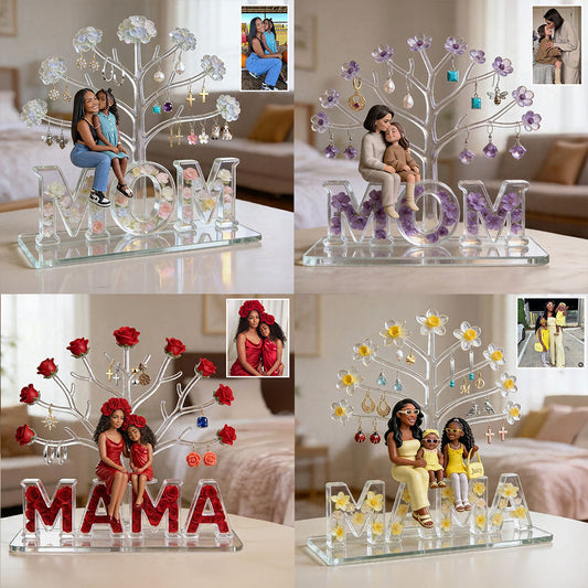 Unique Mother's Day Gift - Personalized Mother Jewelry Holder