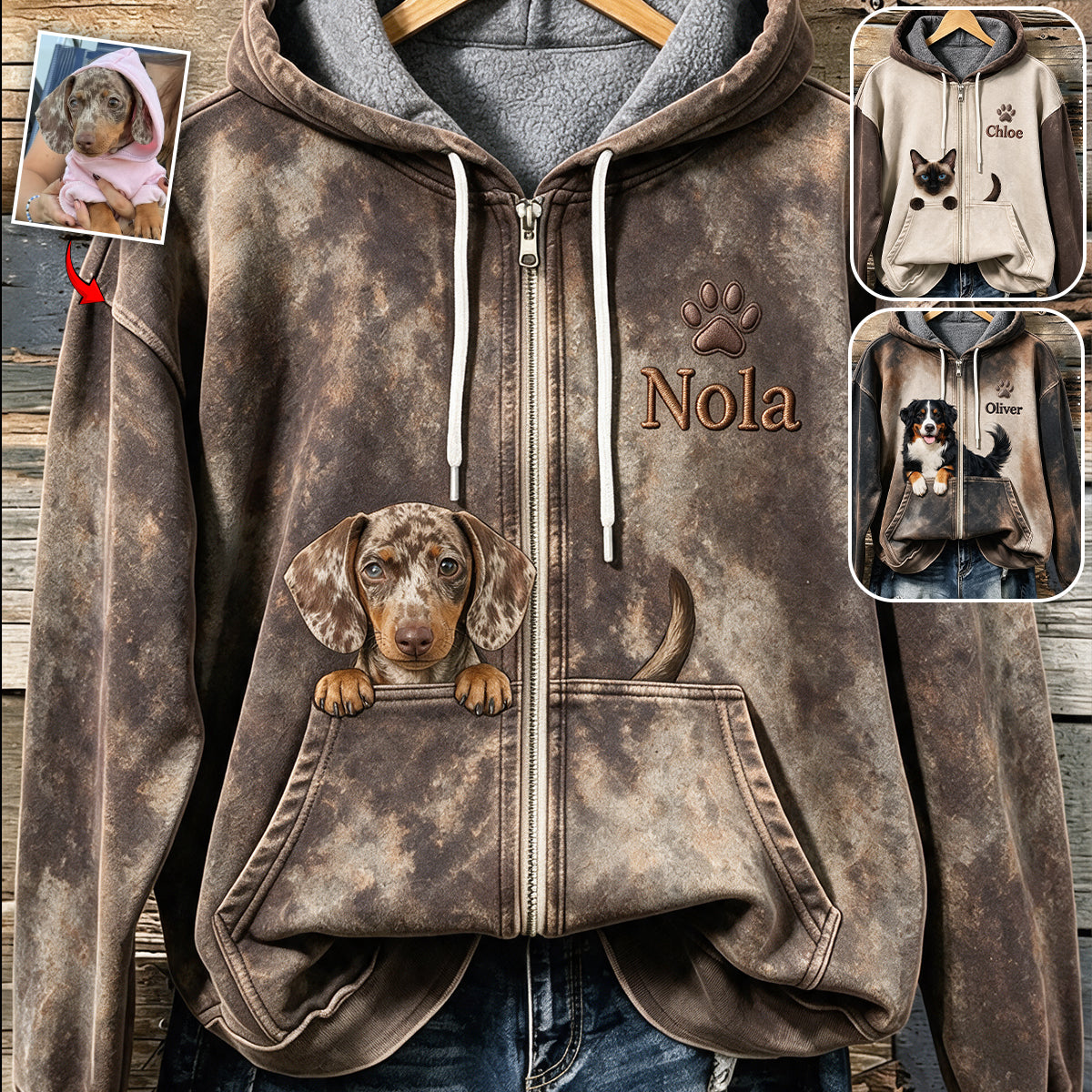 Love My Dog - Personalized Dog All Over Shirt