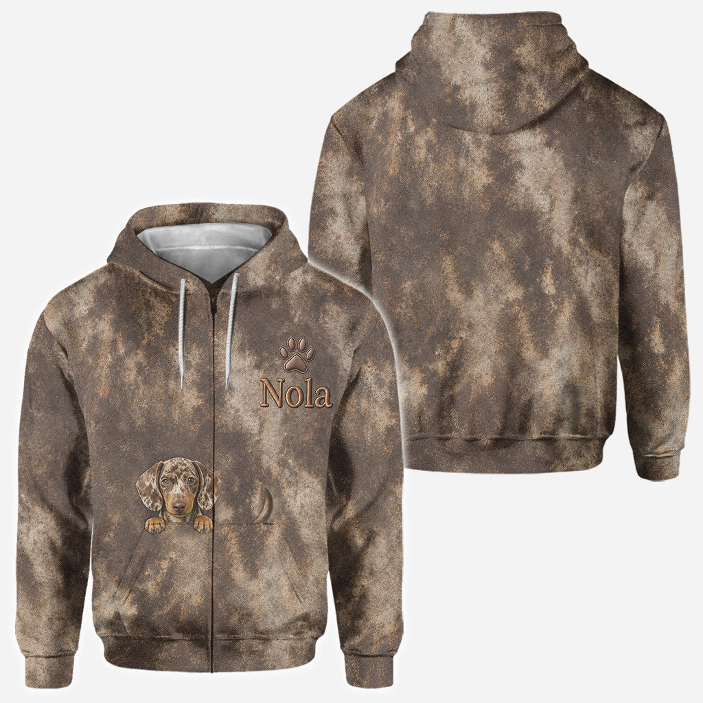 Love My Dog - Personalized Dog All Over Shirt