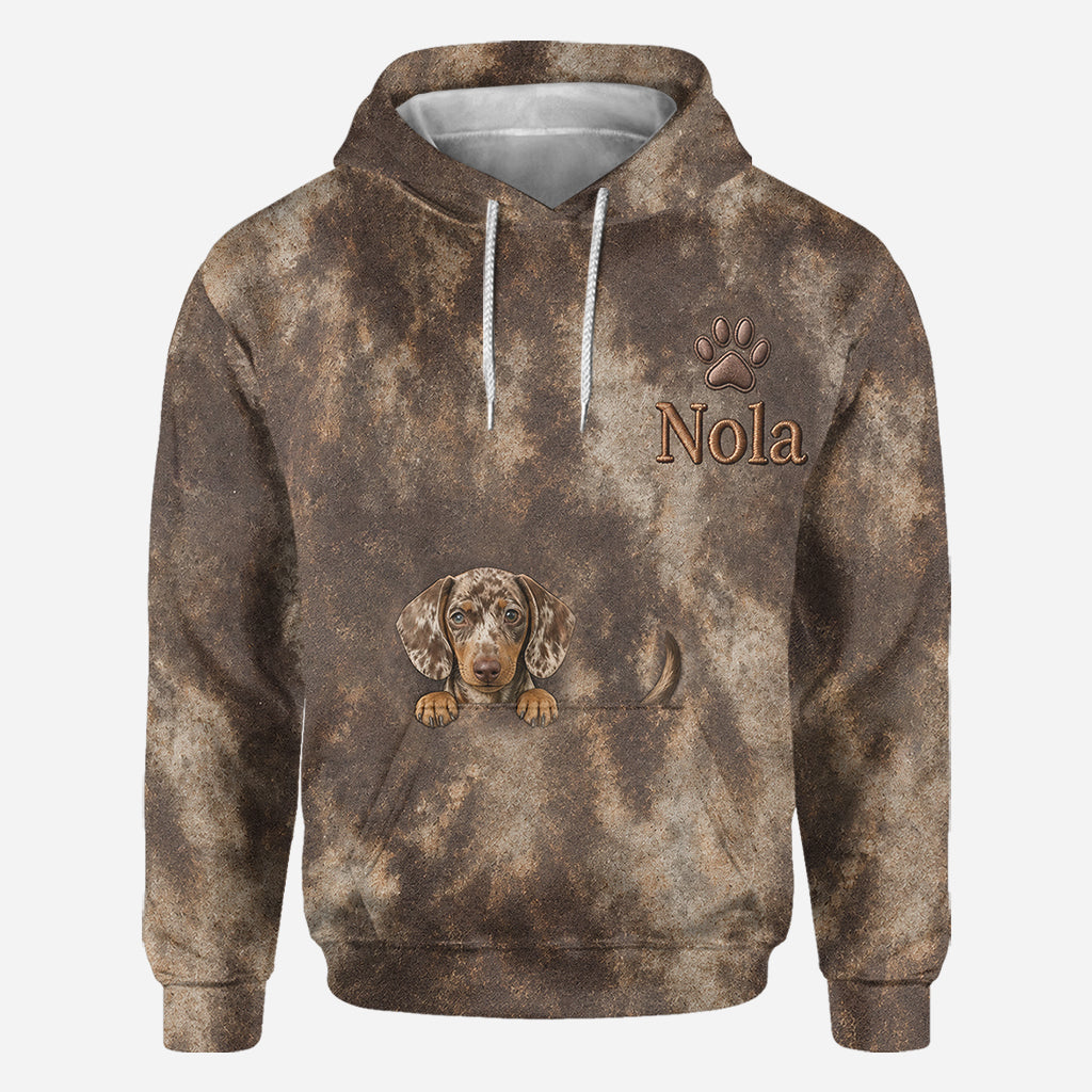 Love My Dog - Personalized Dog All Over Shirt