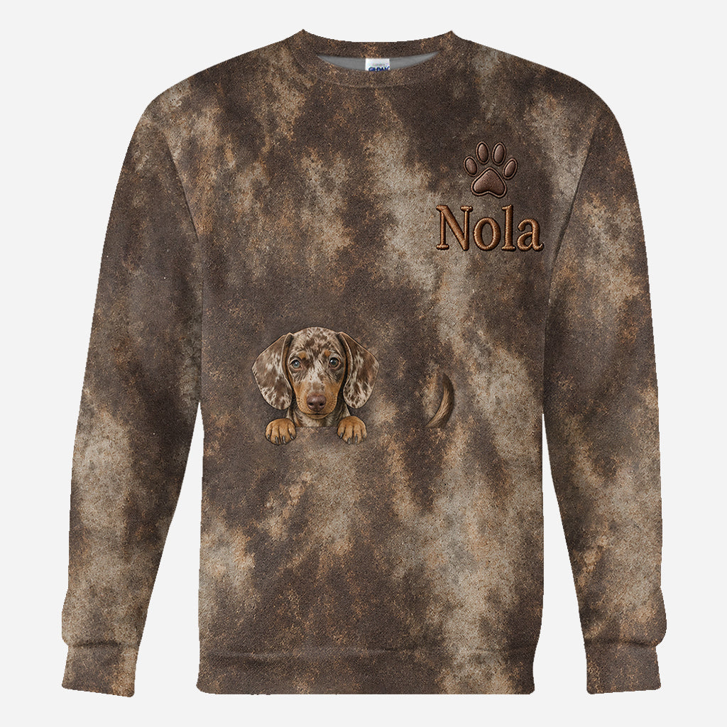 Love My Dog - Personalized Dog All Over Shirt