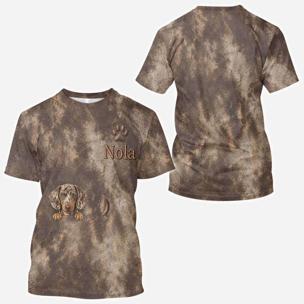 Love My Dog - Personalized Dog All Over Shirt