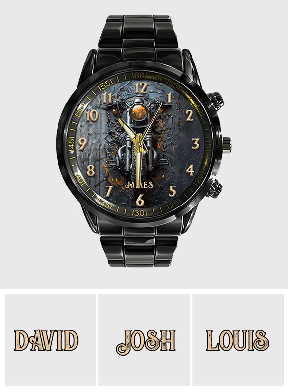 Ride All Times - Personalized Biker Hand Watch