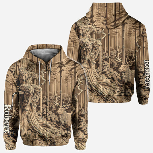 Love Hunting - Personalized Hunting All Over Shirt