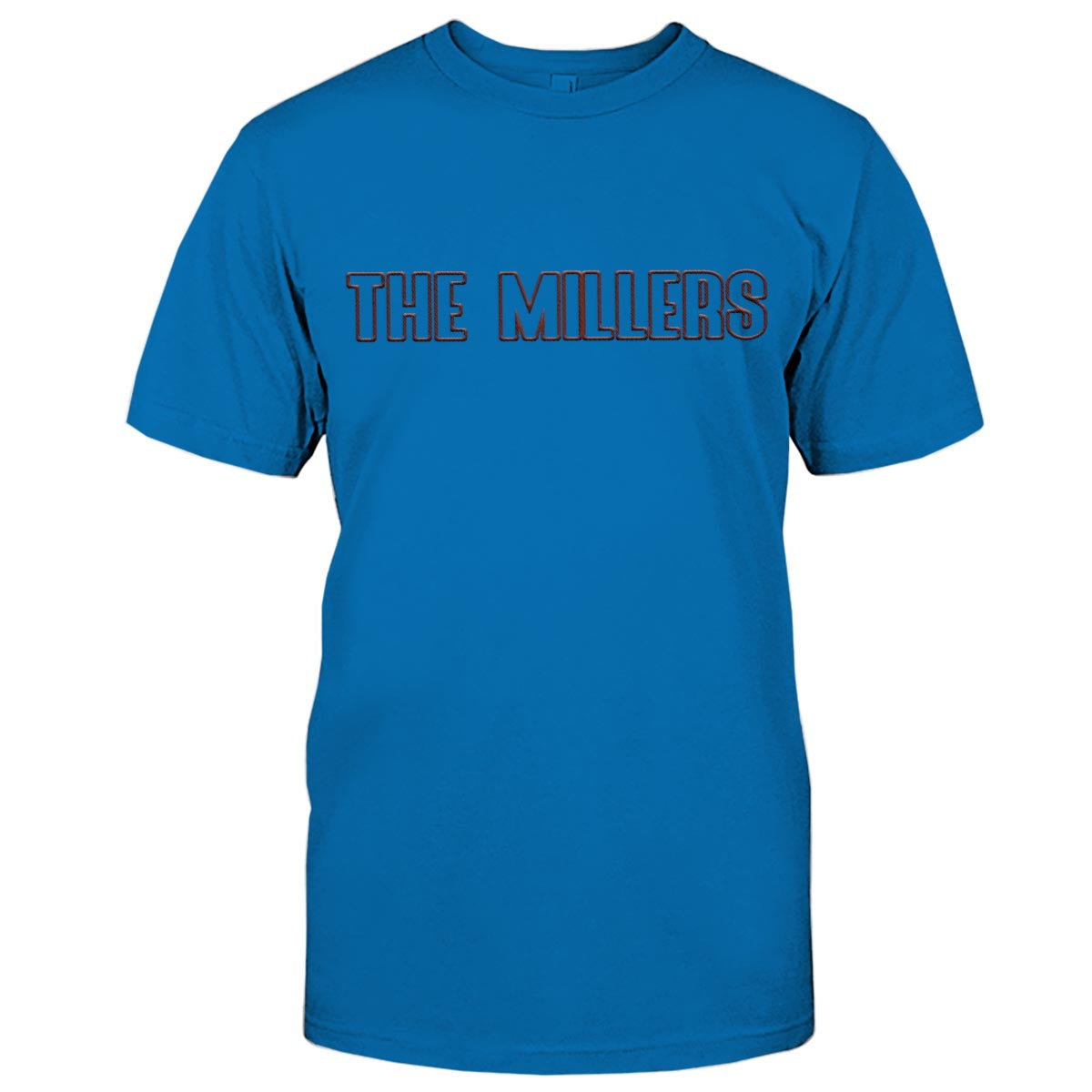 Custom Name - Personalized Family Embroidered T-shirt