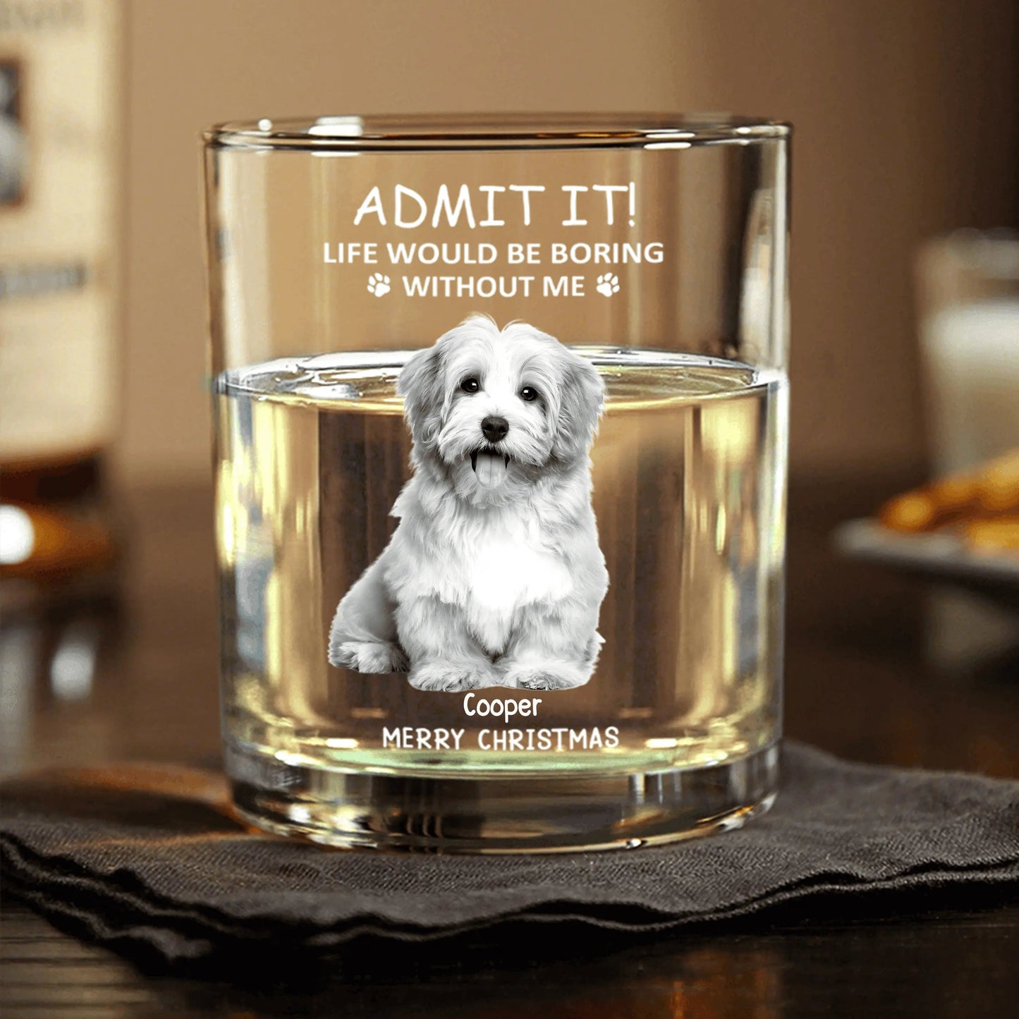 Personalized Christmas Poster - Funny Pet - Themed Gift Poster