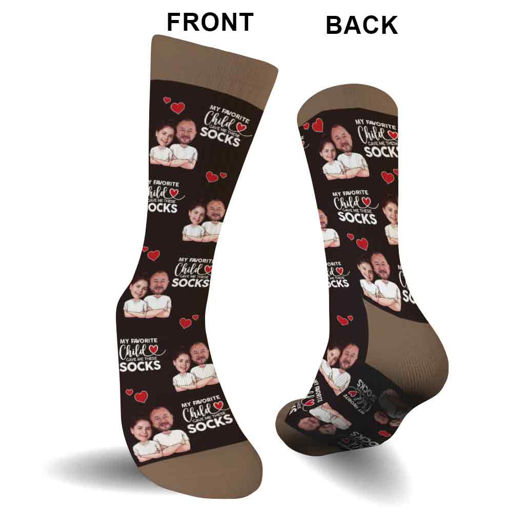 My Favorite Child - Personalized Father's Day Father Socks