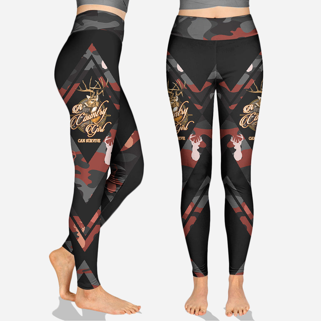 Country Girl - Personalized Hunting Hoodie and Leggings