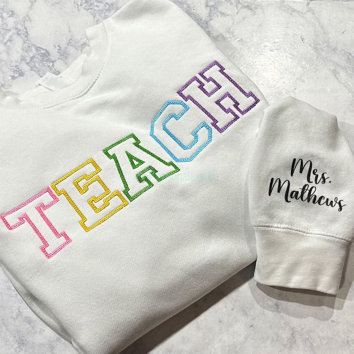 A Great Teacher - Personalized Teacher All Over Shirt