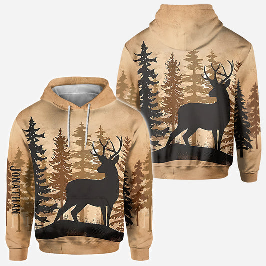 Love Hunting - Personalized Hunting All Over Shirt
