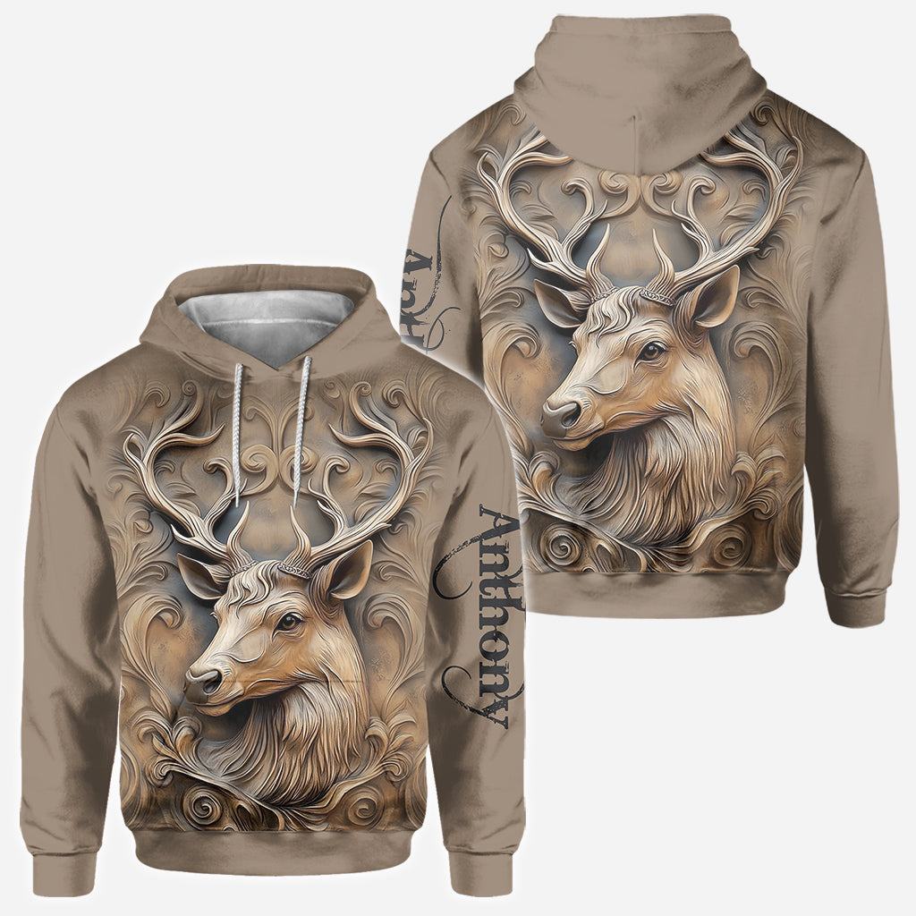 Love Hunting - Personalized Hunting All Over Shirt