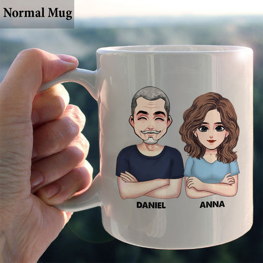 You're The Luckiest Dad - Personalized Father Mug