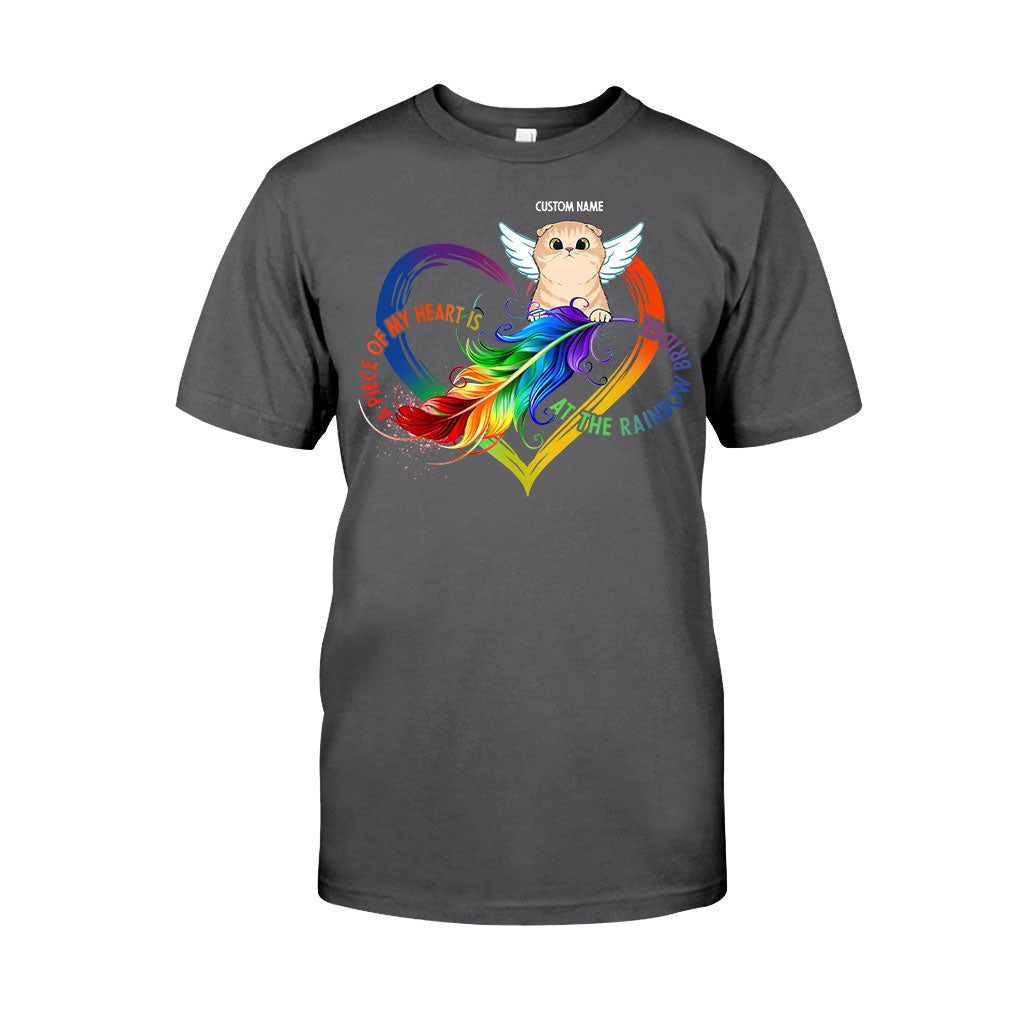 A Piece Of My Heart - Personalized Cat T-shirt and Hoodie