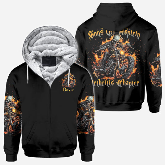Son Of Aspirin - Personalized Biker All Over Shirt