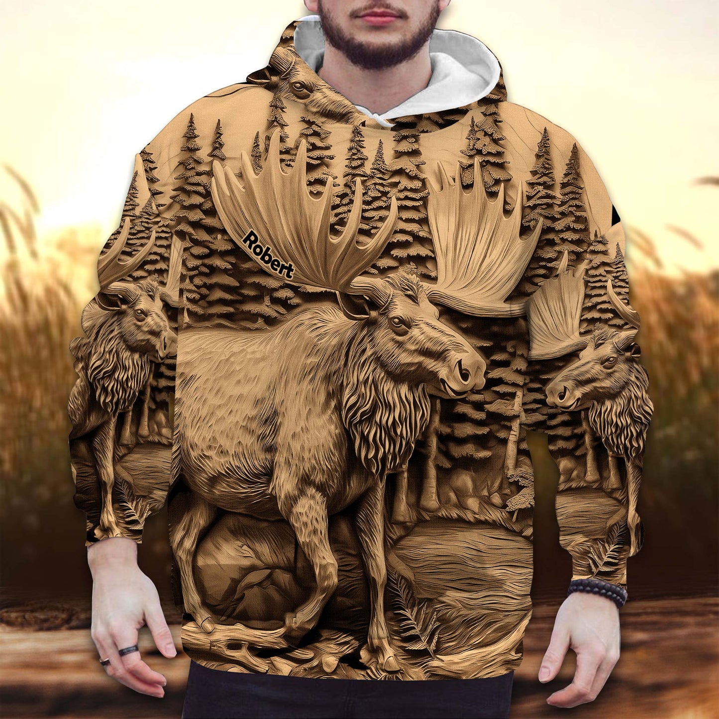 Love Hunting - Personalized Hunting All Over Shirt