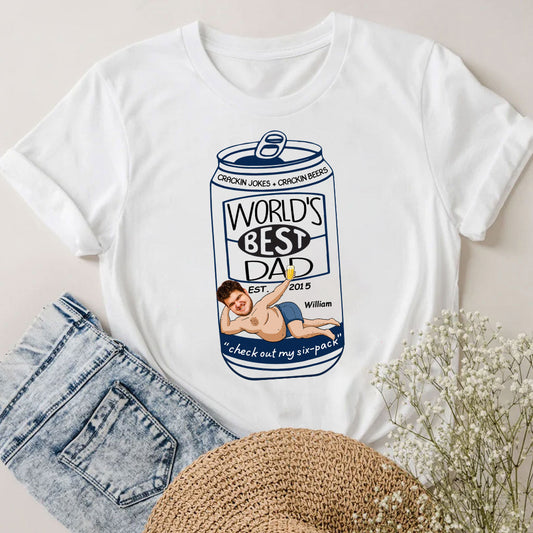 World's Best Dad - Personalized Father T-shirt and Hoodie