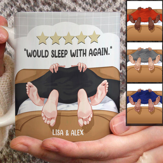 Would Sleep With Again - Personalized Couple Mug
