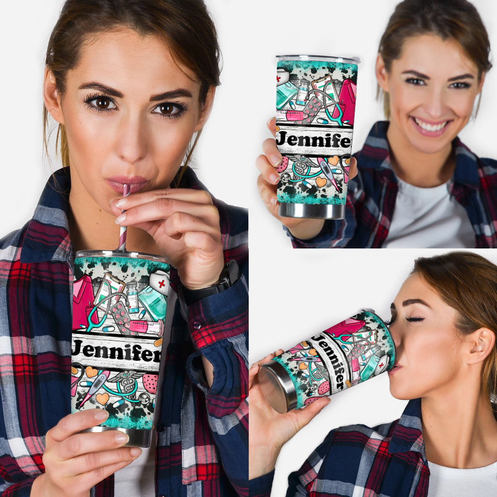 Nurse Life - Personalized Nurse Tumbler