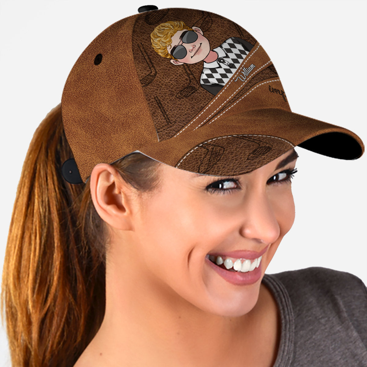 Life Is Full Of Important Choices - Personalized Golf Classic Cap