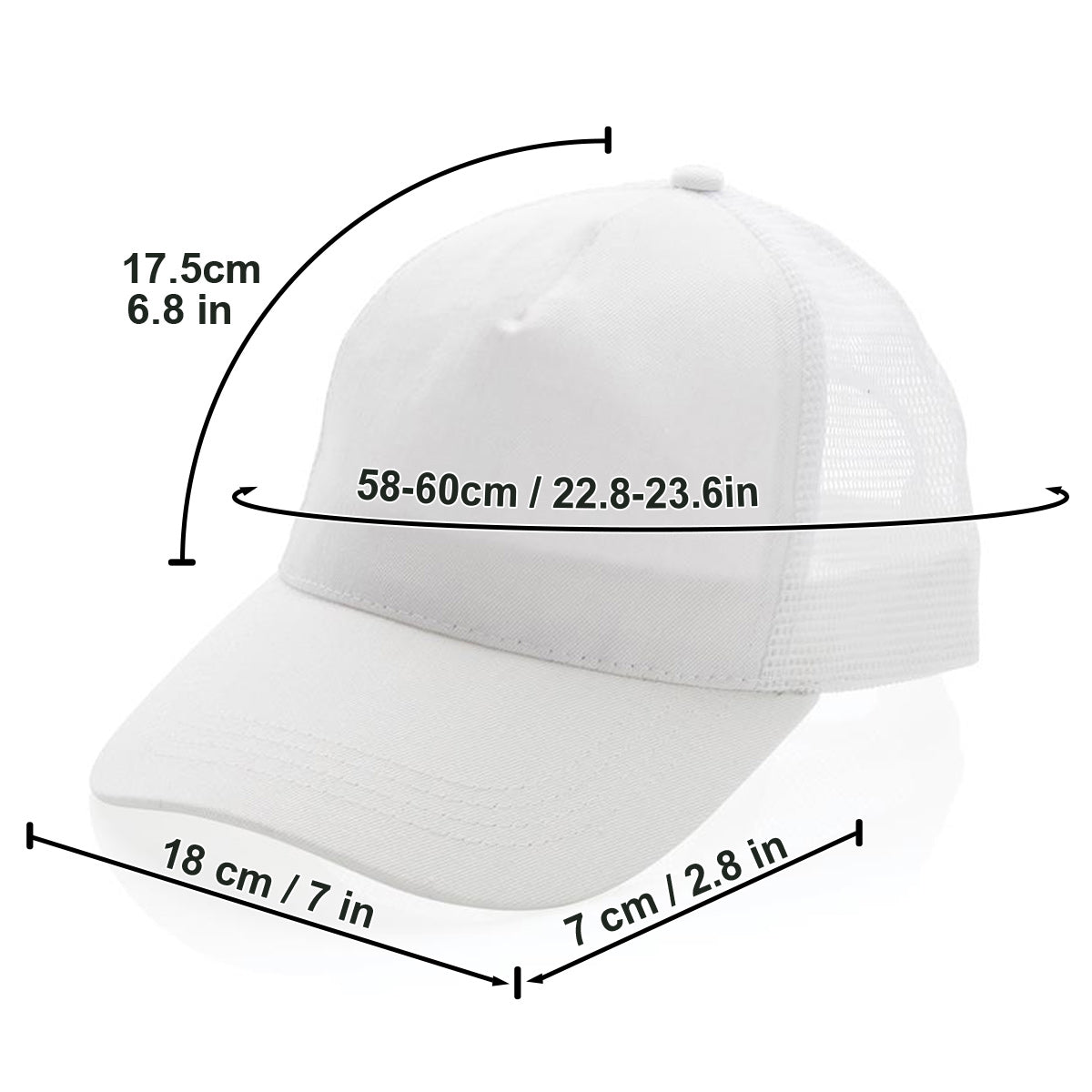Positive Affirmations Butterfly - Personalized Butterfly Trucker Hat