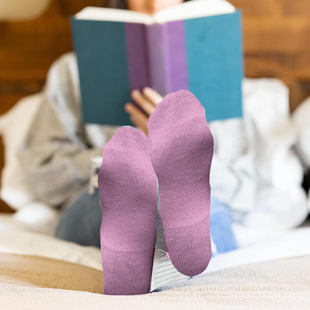 Together We're Roarsome - Gift for dad, grandma, grandpa, mom, uncle, aunt, brother, sister, son, daughter, granddaughter, grandson, new mom, new dad - Personalized Socks