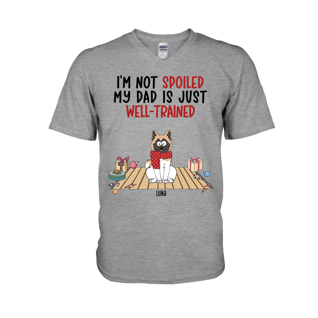 Well Trained Mom/Dad - Personalized Dog T-shirt And Hoodie