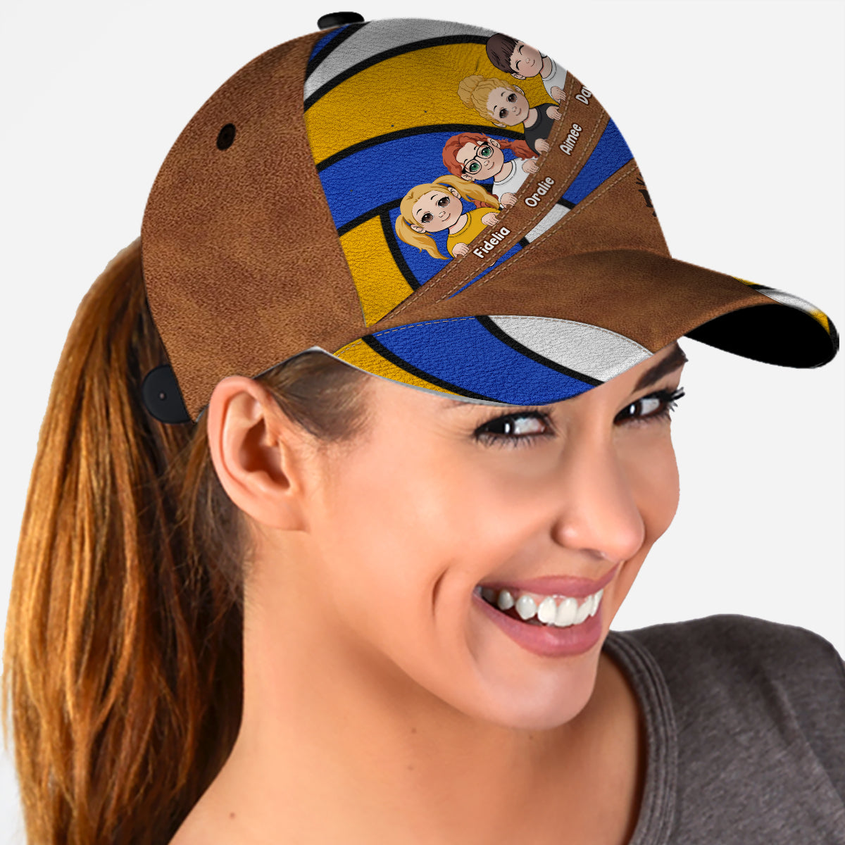 Volleyball Mom - Personalized Volleyball Classic Cap