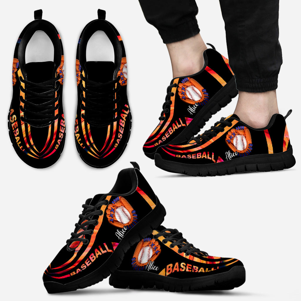 Baseball Mom - Personalized Baseball Sneakers
