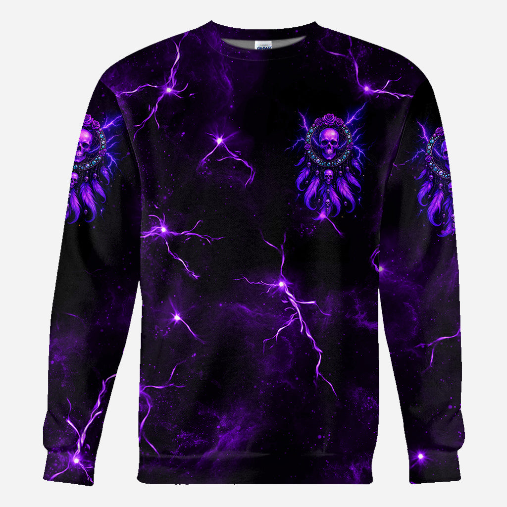 Beautiful Skull - Personalized Skull All Over Shirt