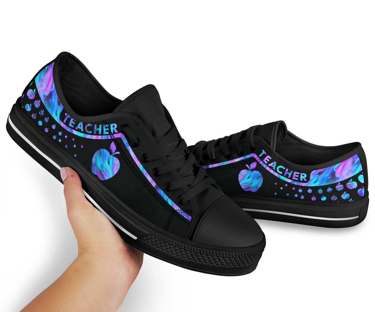 Love Teaching Teacher Low Top Shoes 0622
