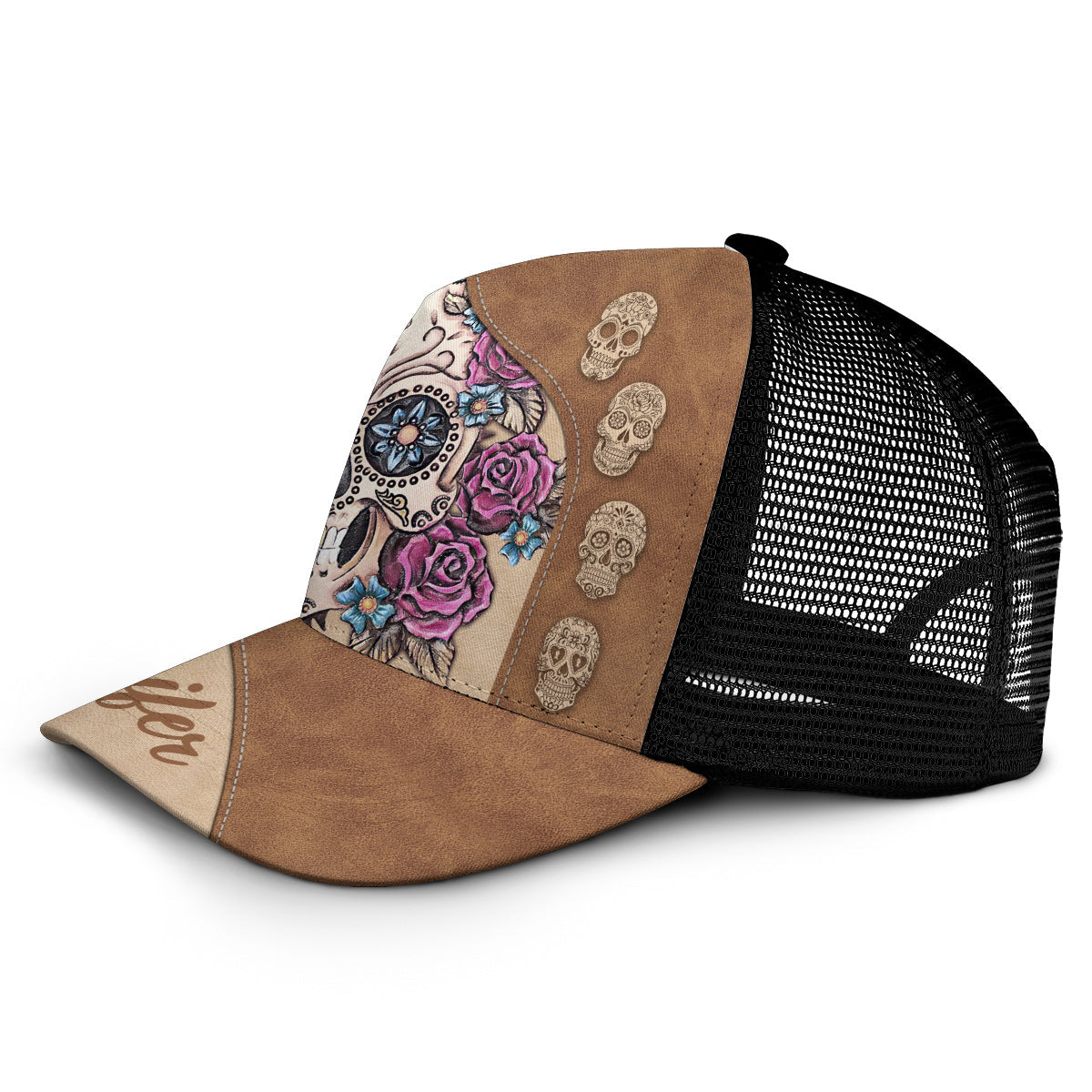 Love Skulls - Personalized Skull Trucker Hat