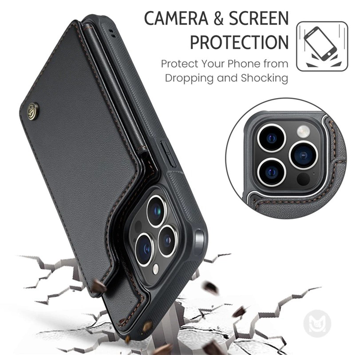 Amazing Owl - Personalized Owl Fully Printed Wallet Phone Case