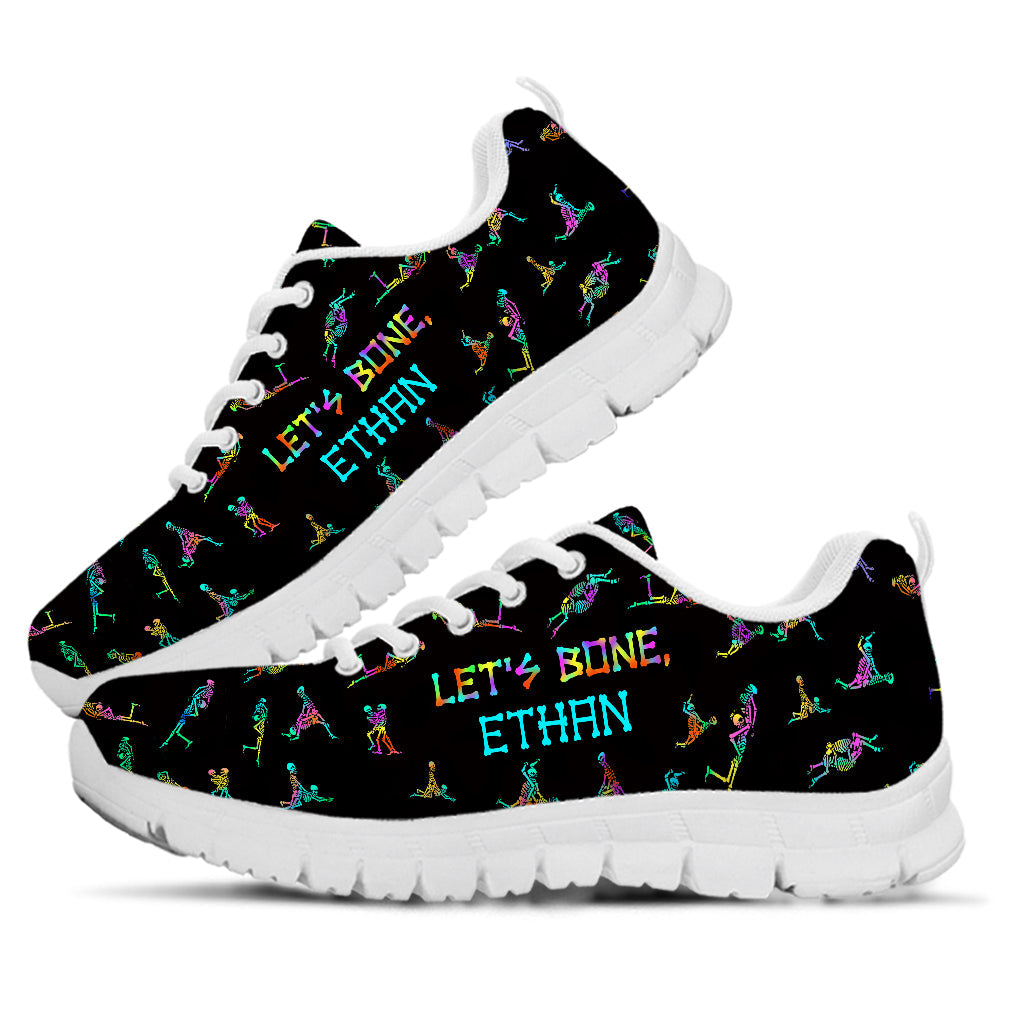 Let's Bone - Personalized Skull Sneakers