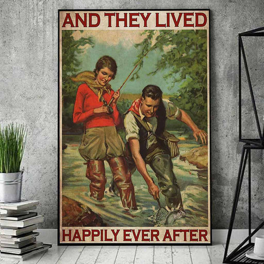 Happily Ever After - Fishing Poster 112021