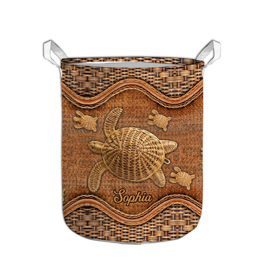 Love Turtles - Personalized Turtle Storage Basket