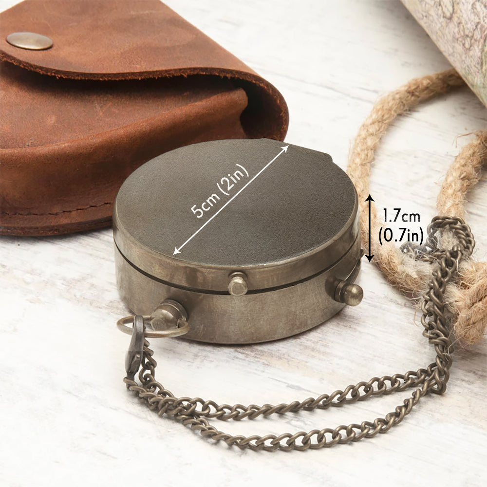 Happy Retirement Gift - Personalized Retired Compass